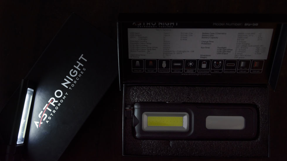Reviewing Astro Night's astronomy torches